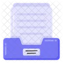 Documents Rack Files Rack File Cabinet Icon