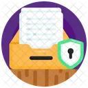 Data Safety Files Safety Files Rack Icon