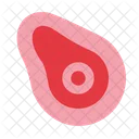 Filete Ternera Carne Icono