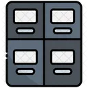 Filing Cabinet Document File Icon