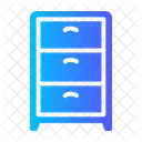 Filing Cabinet Metal Locker Icon