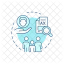 Filing Status Income Tax Icon
