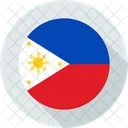 Filipinas Pais Bandeira Icon