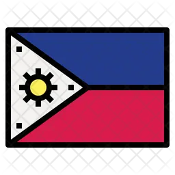 Filipino Flag Ícone