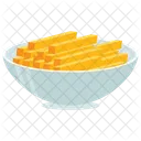 Filipino Lumpia Snack Icon