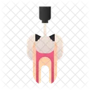 Fill Tooth Dental Icon