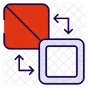 Fill And Stroke Tool Design Icon