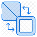 Fill And Stroke Tool Design Icon
