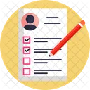 Fill Form  Icon