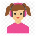 Fille Avatar Femme Icon