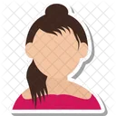 Femme Femelle Avatar Icon