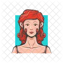 Fille Avatar Icon