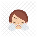 Fille Emoji Sniffeur Icon