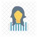Fille  Icône