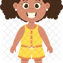 Fille  Icône