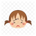 Fille Emoji Perseverant Icon