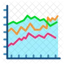 Filled Graph Icon