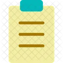 Tablet Handwriting Notes Icon