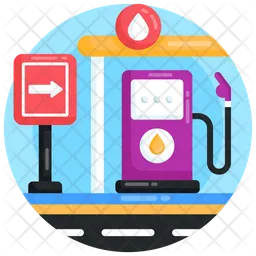 Filling Station  Icon