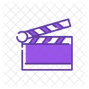 Film Clapperboard Cinema Icon