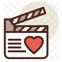 Film Love Film Clapper Icon
