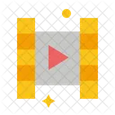 Film spielen  Symbol