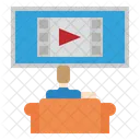 Film Ansehen Kino Symbol