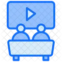 Filme Videos Ansehen Symbol