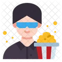Film schauen  Symbol