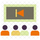 Film schauen  Symbol