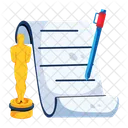 Best Script Film Award Movie Award アイコン