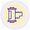 Film Cartridge Line Icon Icon