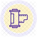 Film Cartridge Line Icon Icon