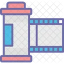 Film Cartridge Film Roll Photo Film Cartridge Icon