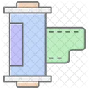 Film Cartridge Lineal Color Icon Icon