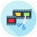 Cinema Editing Film Icon