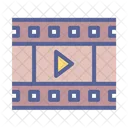 Movie Cinema Reel Icon