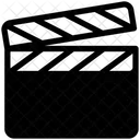 Film Movie Clapper Icon