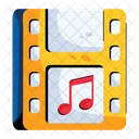 Music Reel Film Reel Movie Reel 아이콘
