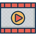 Filmplayer Videoplayer Mediaplayer Symbol