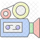 Film Projector Lineal Color Icon Icon