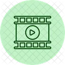 Film Reel Media Icon