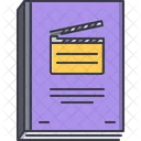 Film Script Scenario Icon