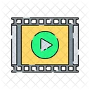 Film Strip Film Reel Movie Reel Icon