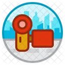 Filmadora Video Camera Icon