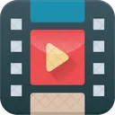 Video Clip Film Icon