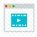 Filme Video Entretenimento Ícone