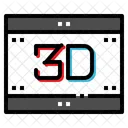 Filme 3D  Ícone