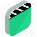 Filme Multimidia Isometrico Icon