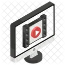 Videostream Videoplayer Mediaplayer Icono